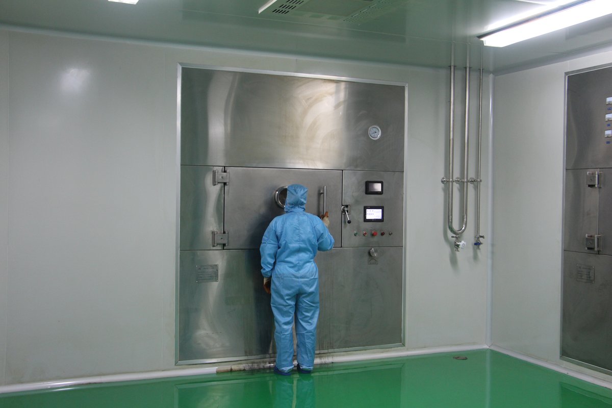 Cleanroom drying operation